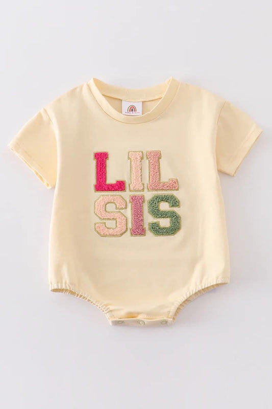 LIL Bro or SiS T-shirt Romper {RTS}