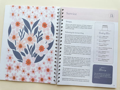 Ready to Ship: Bible In A Year Notebook - Salt Threads