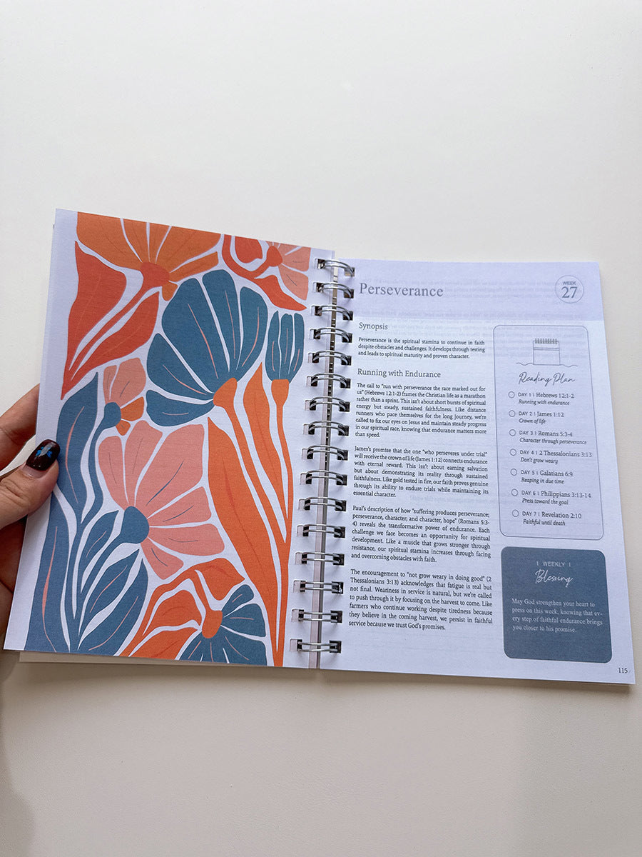 Ready to Ship: Bible In A Year Notebook - Salt Threads