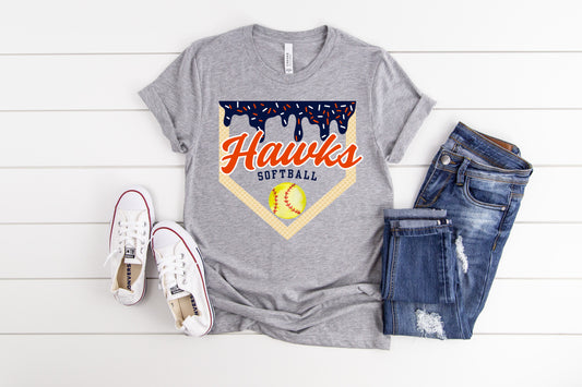 PRE-ORDER: Hawks Drip Tee