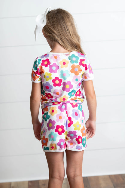 Ready to Ship: Flower Power Short Set - Salt Threads