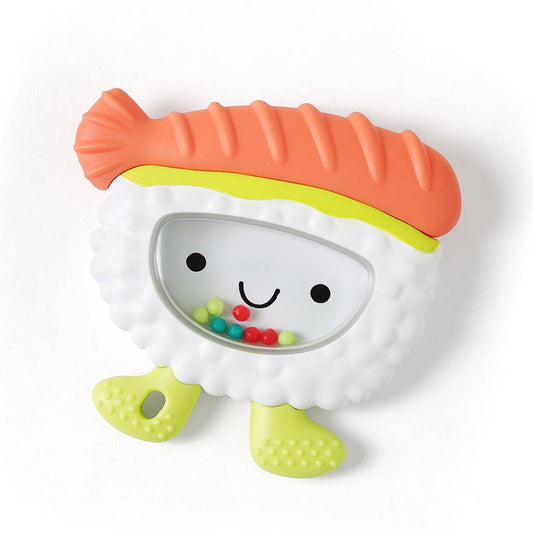 Ready to Ship: Sushi Roll Sweetie Shake Plus™ - Teething + Rattle Toy
