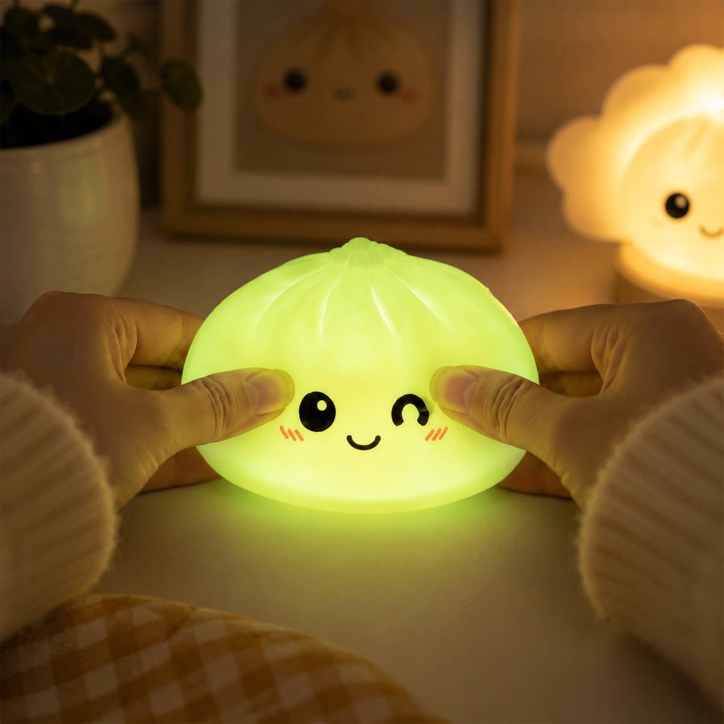Ready to Ship: Glow-in-the-Dark Dumpling Squishy Mystery