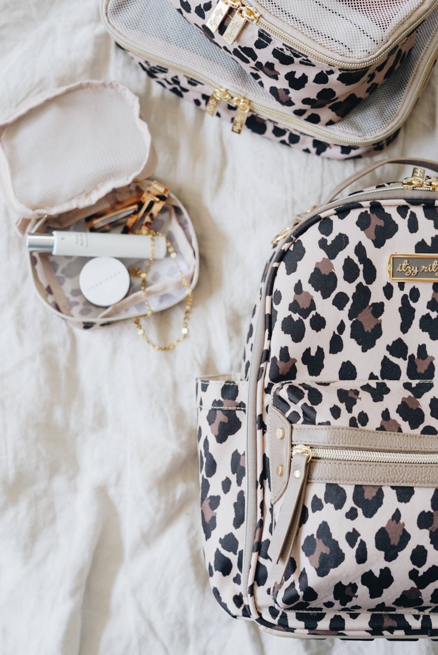 Leopard Pack Like a Boss™ Diaper Bag Packing Cubes {RTS}