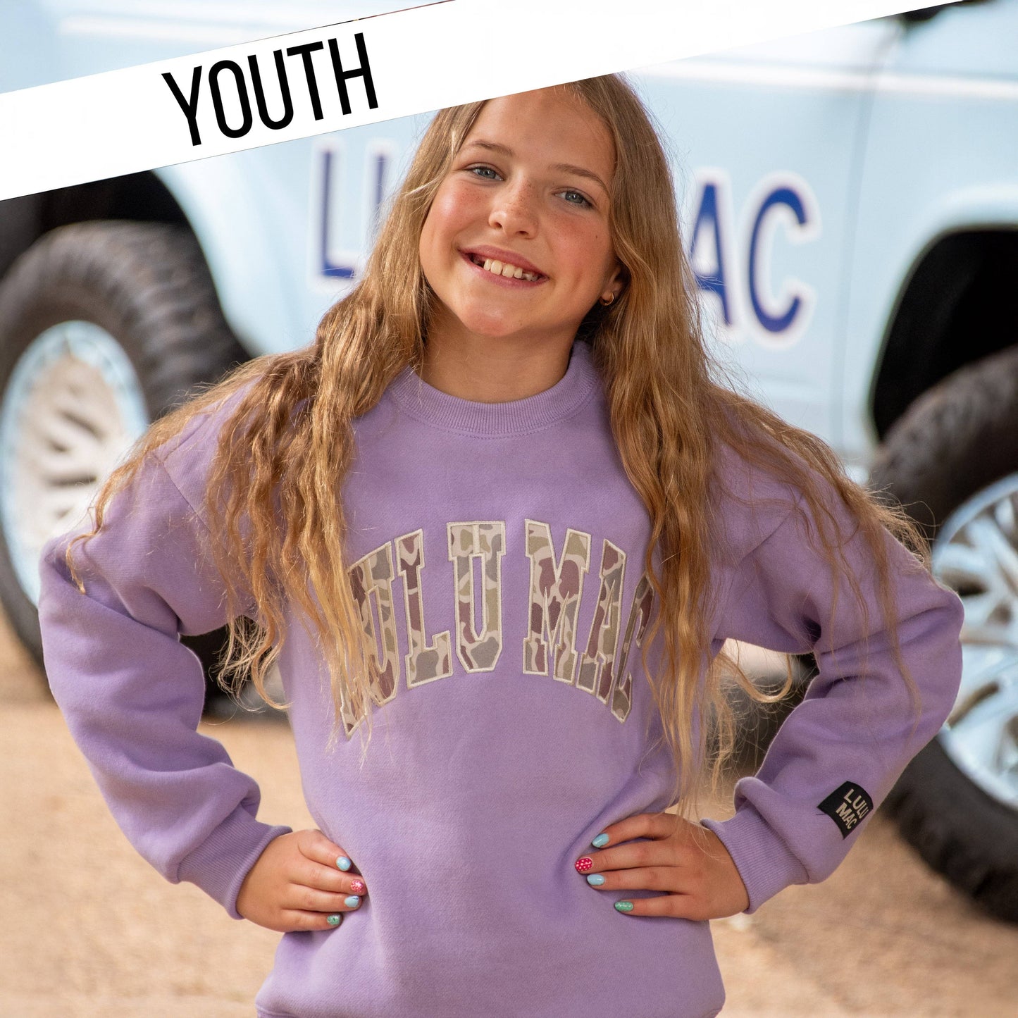 Ready to Ship: Lulu Mac CAMO LAVENDER