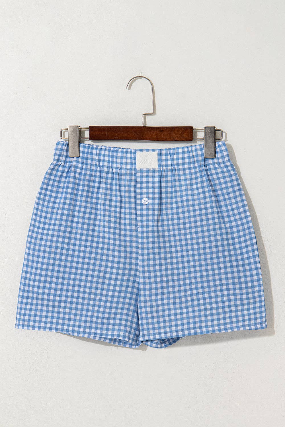 Ready to Ship: Gingham Plaid High Waist Summer Shorts