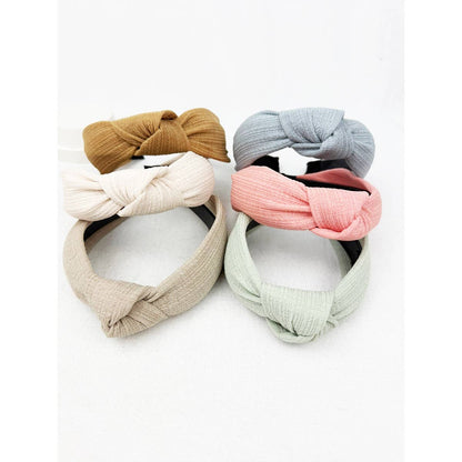 Solid Knotted Headband {RTS}