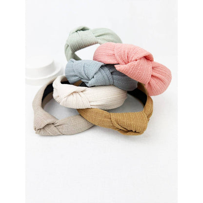 Solid Knotted Headband {RTS}