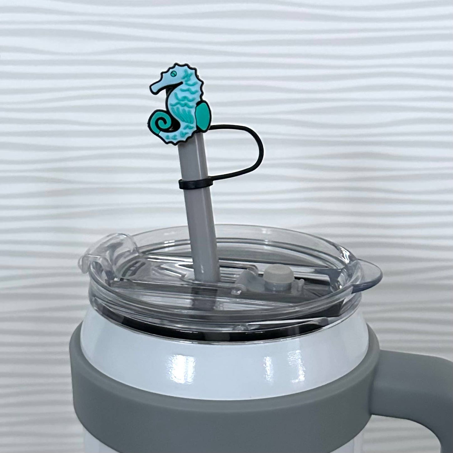 Straw Cover Seahorse Coastal Collection 10mm {RTS}