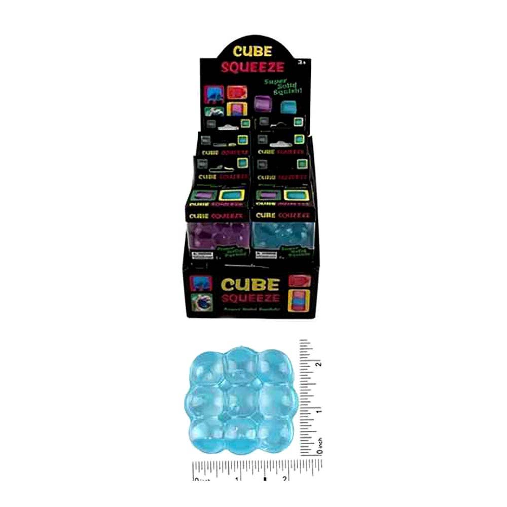Incoming Ready To Ship: Bubble Cube Squeeze Squishy Stress Relief Toy