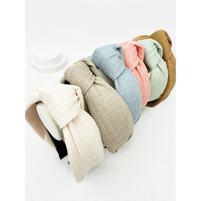 Solid Knotted Headband {RTS}