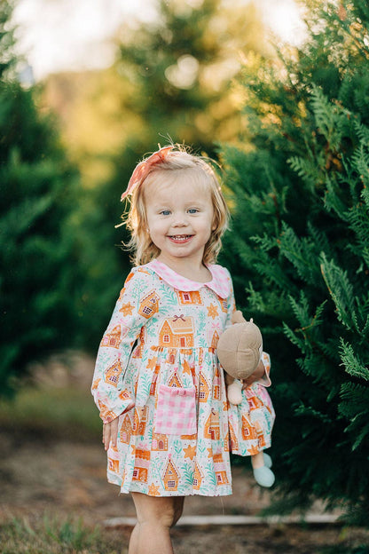 Gingerbread Twirl Dress