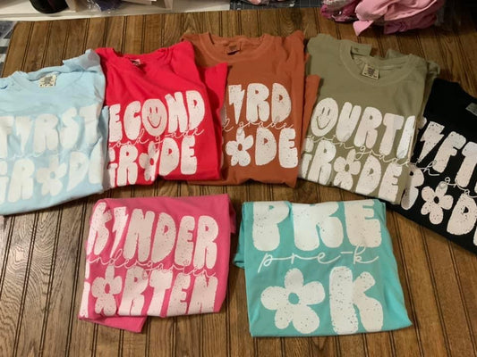 GROOVY Adult Grade Tees