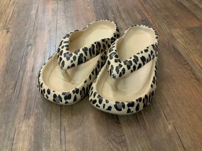 Women's leopard printed sandals {RTS}