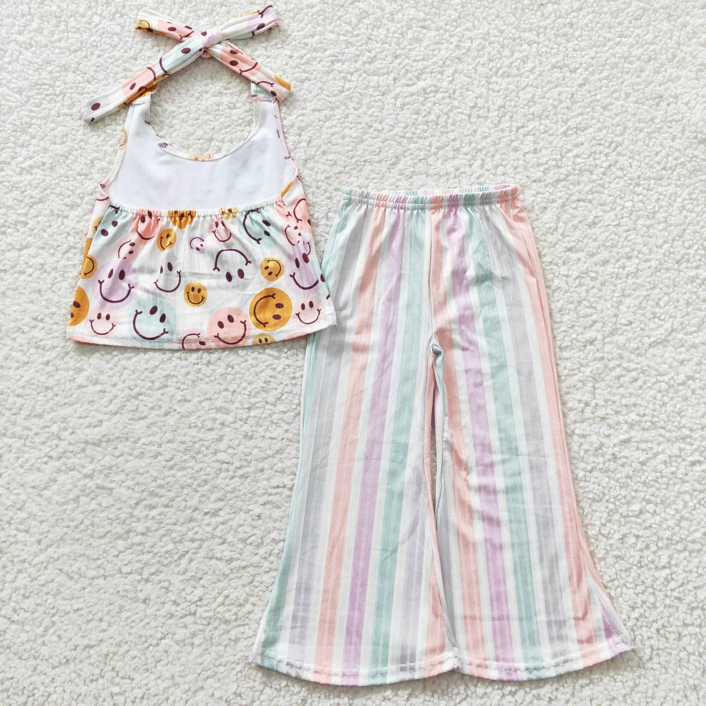 Happy Halter & Bell Pants Set {Ready to Ship}