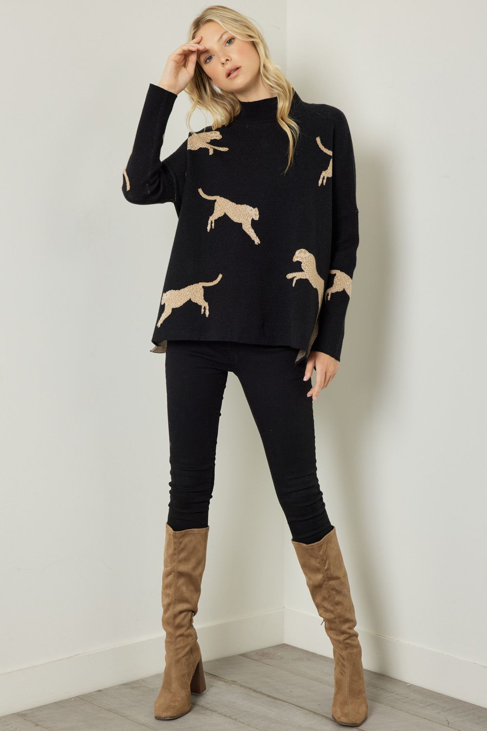 Entro Leopard Sweater