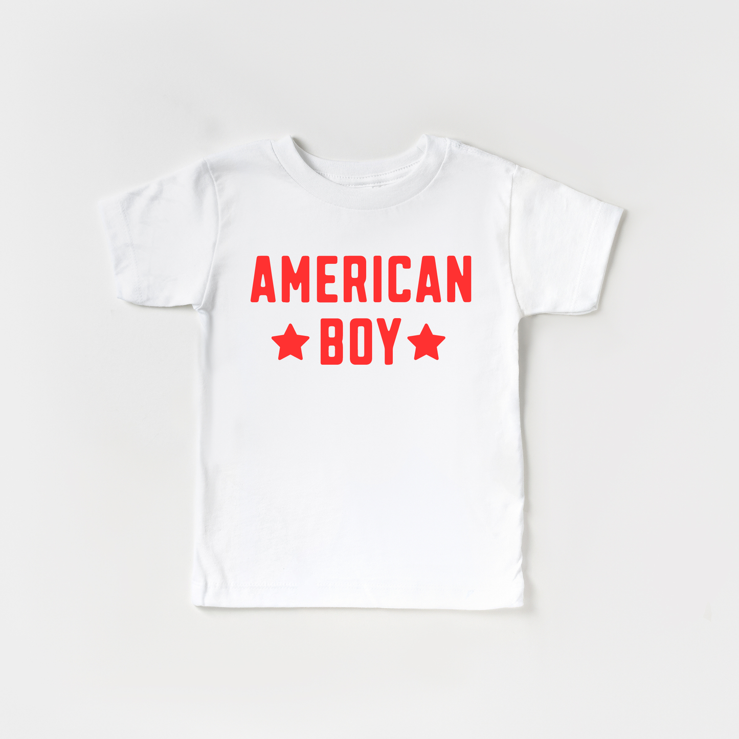 American Boy Toddler and Youth 4th of July Shirt
