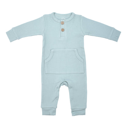 Baby Ribbed Playsuit with Pockets