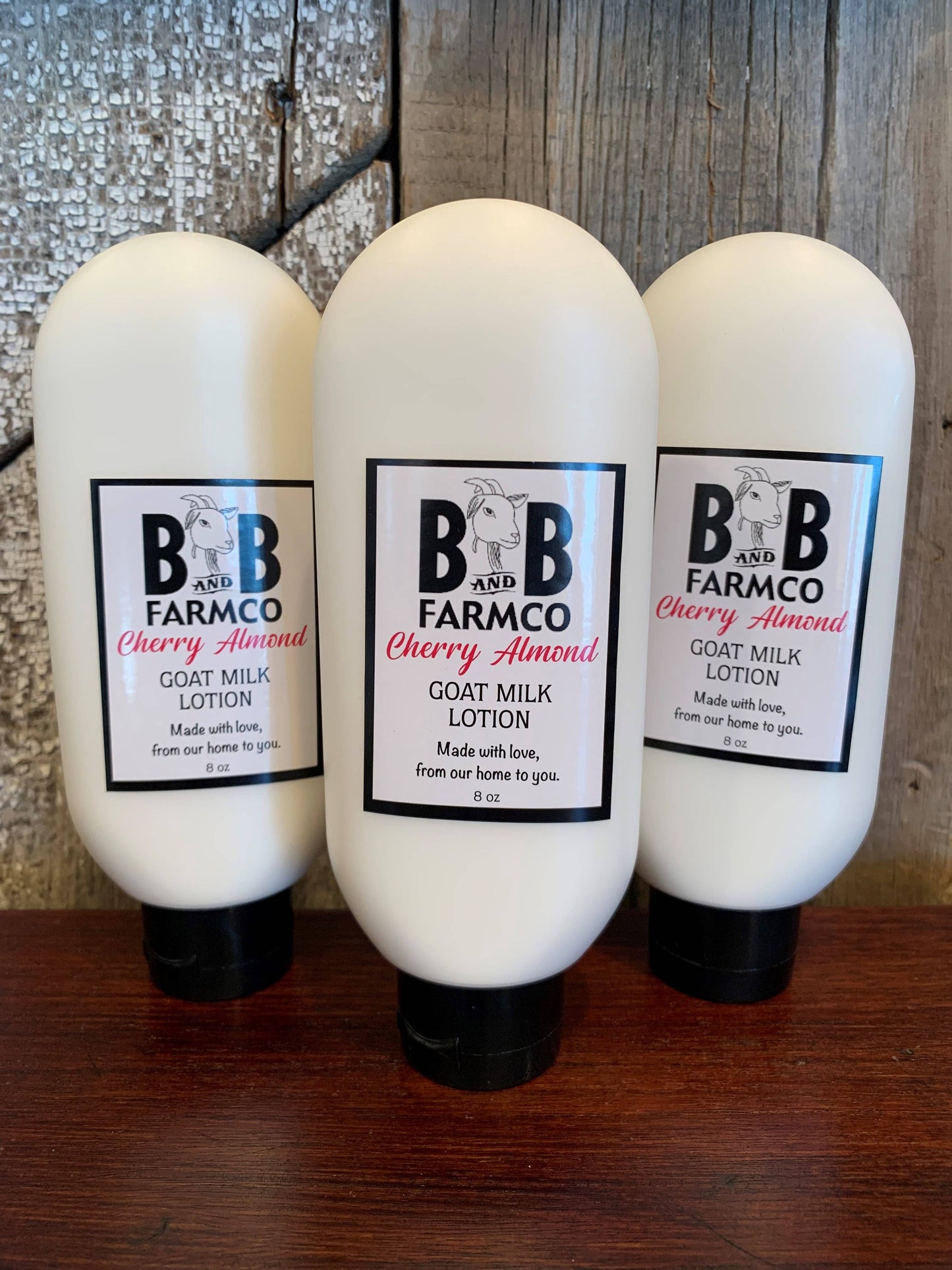 Goat Milk Lotion - Cherry Almond - 8 oz