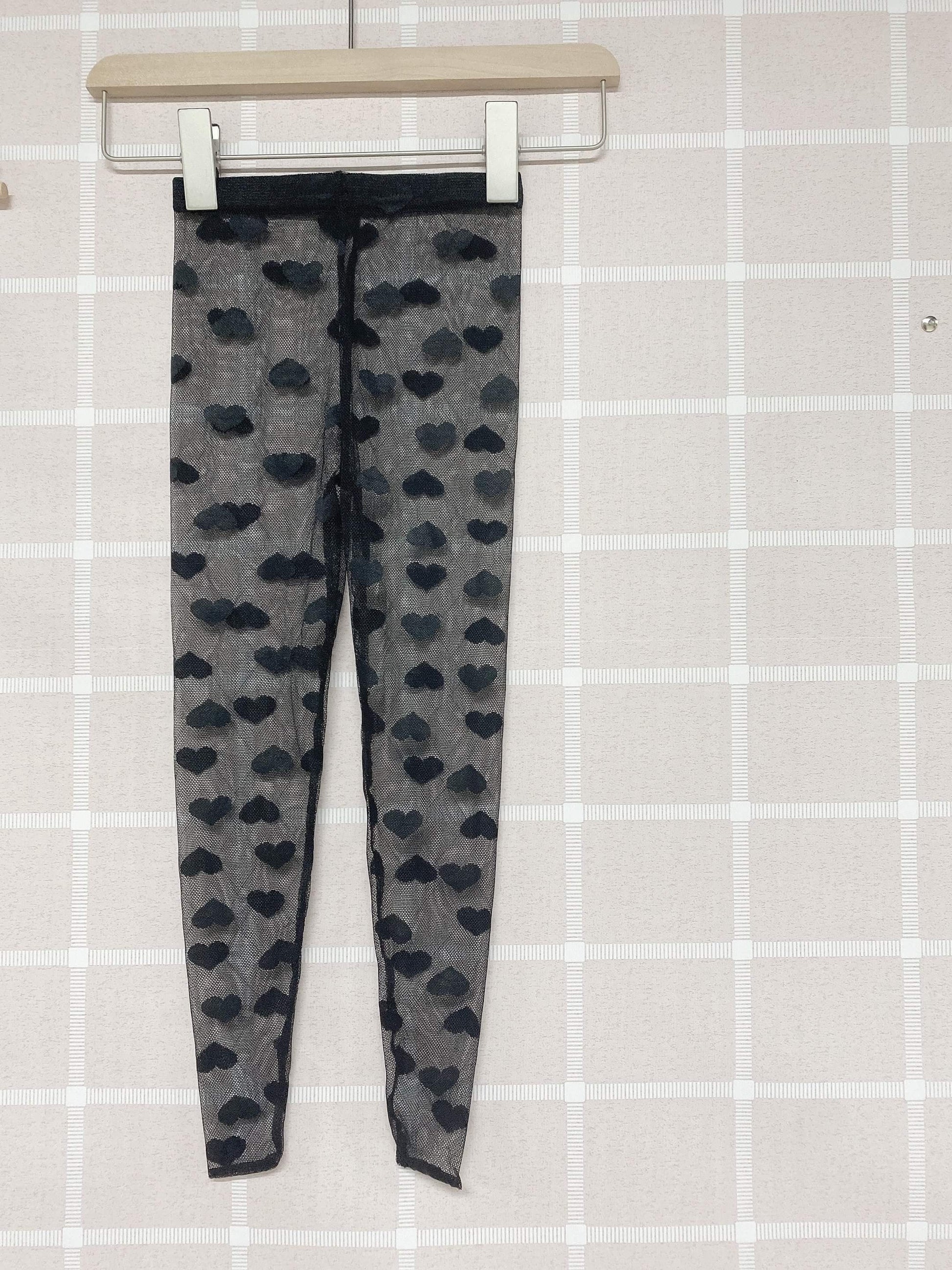Kids Heart Lace Tights - Salt Threads