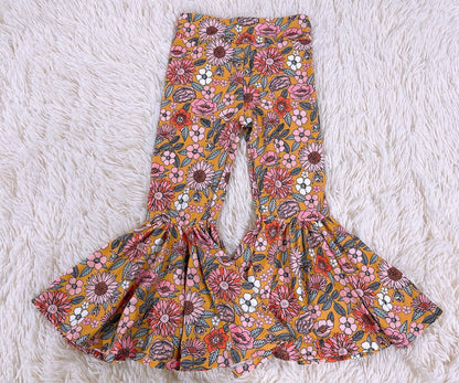 Floral Bell Pants