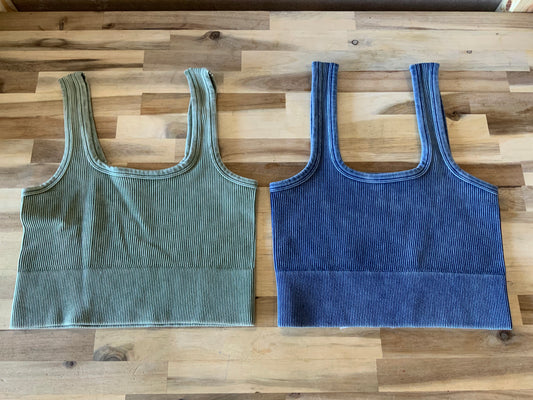Mineral Washed Ribbed Brami