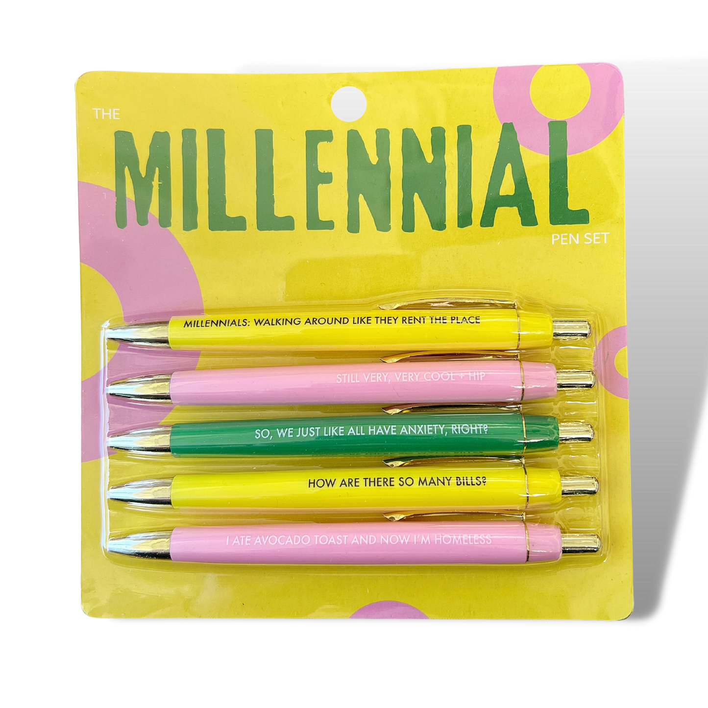 Millennial Pen Set (funny) {RTS} Stationary