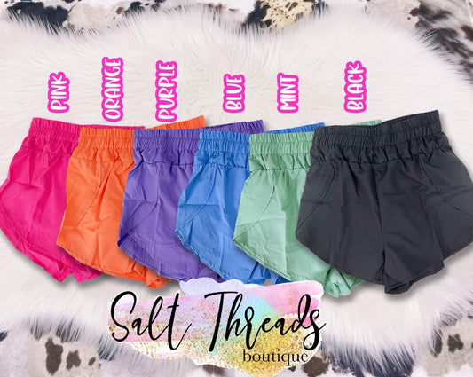 Womens Unlined Highwaisted Shorts {READY TO SHIP}