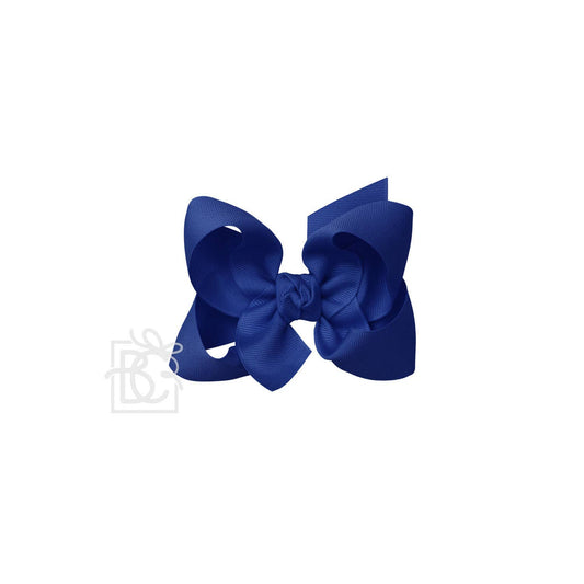 Royal Blue SIGNATURE GROSGRAIN BOW ON CLIP