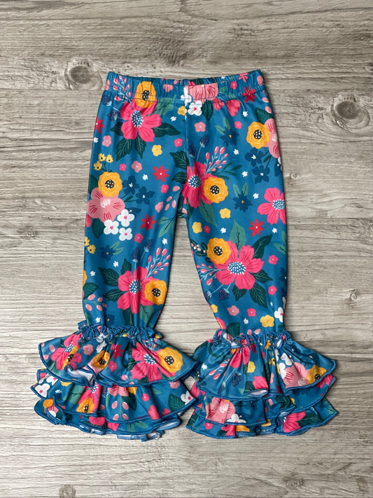 Fall Floral Truffle Pants - Salt Threads