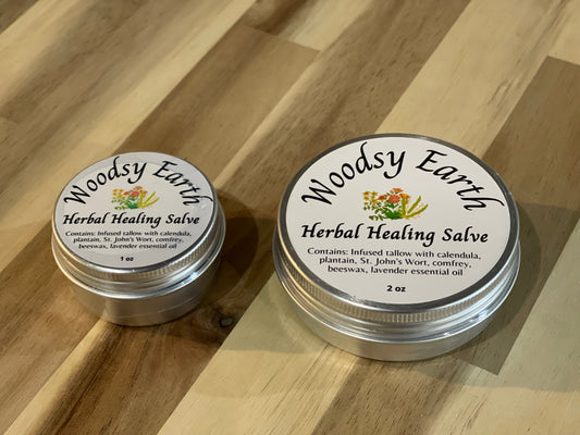 Herbal Tallow Healing Salve