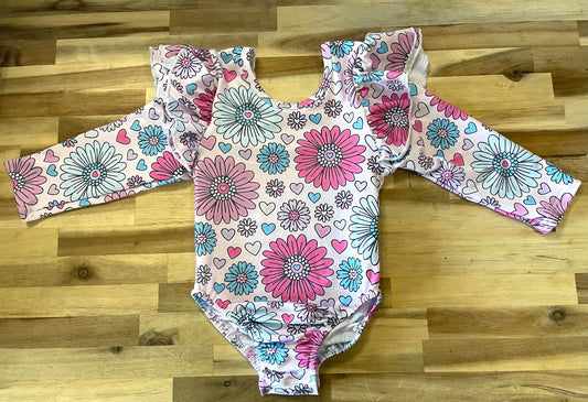 Blooming Hearts Leotard