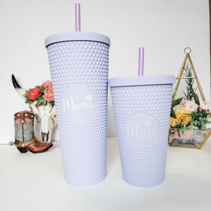 Mama & Mini Grid Cold Cups