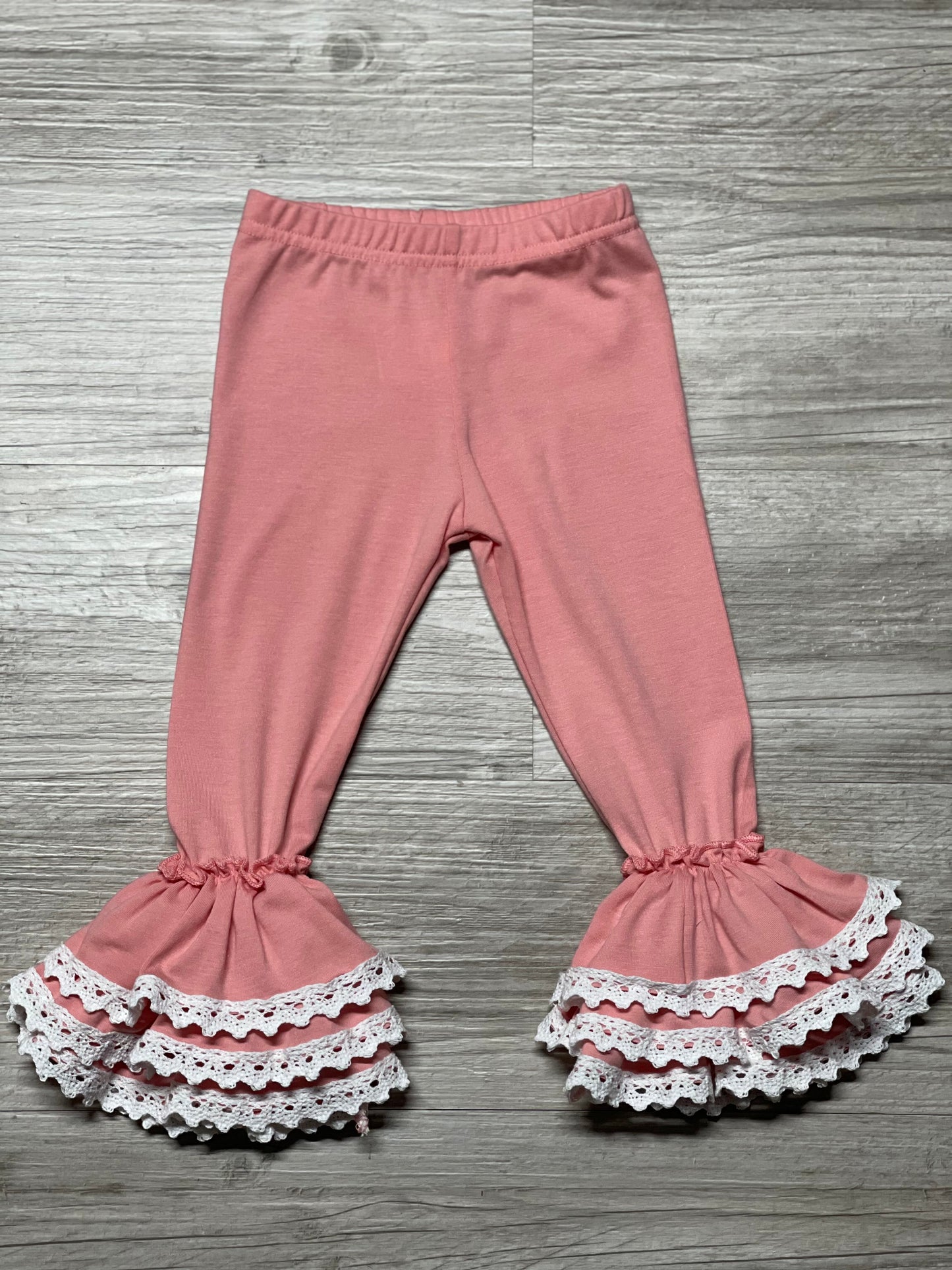 Dark Pink & Lace Truffle Pants - Salt Threads