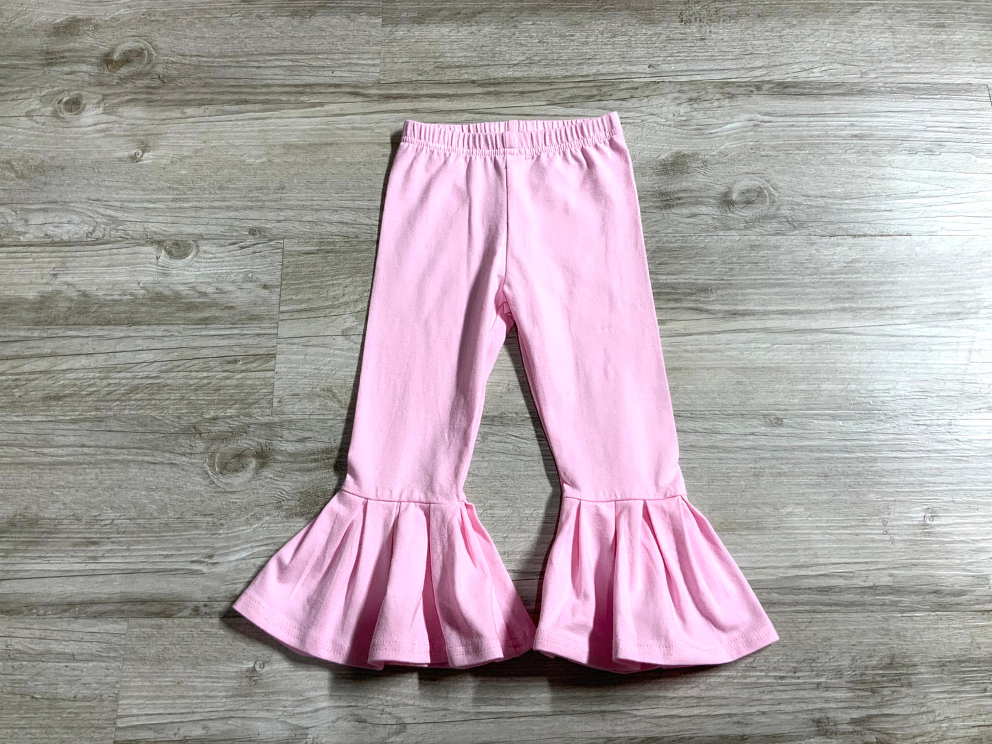 Solid Pink Bell Pants - Salt Threads