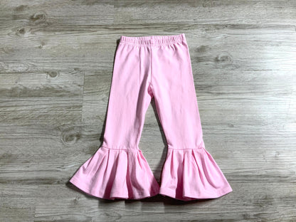 Solid Pink Bell Pants - Salt Threads