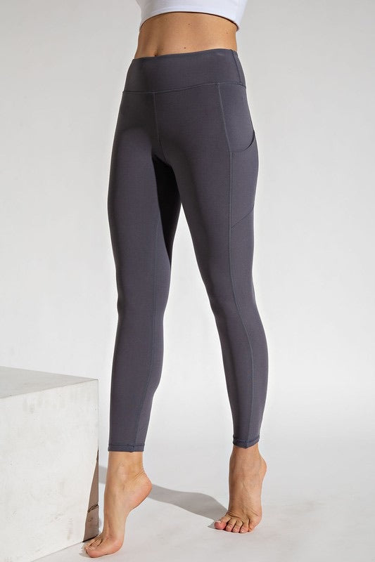 Butter Soft Yoga Pocket Full Length Leggings - Salt Threads