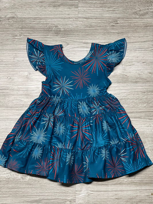 Firework Tiered Dress - Salt Threads