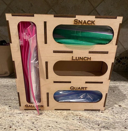 Food Storage Bag Organizer {Preorder} - Salt Threads