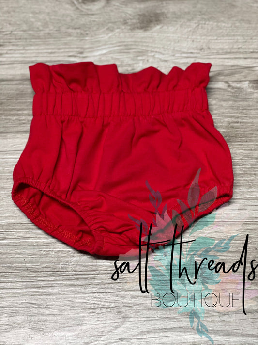 Red Solid Bloomers - Salt Threads